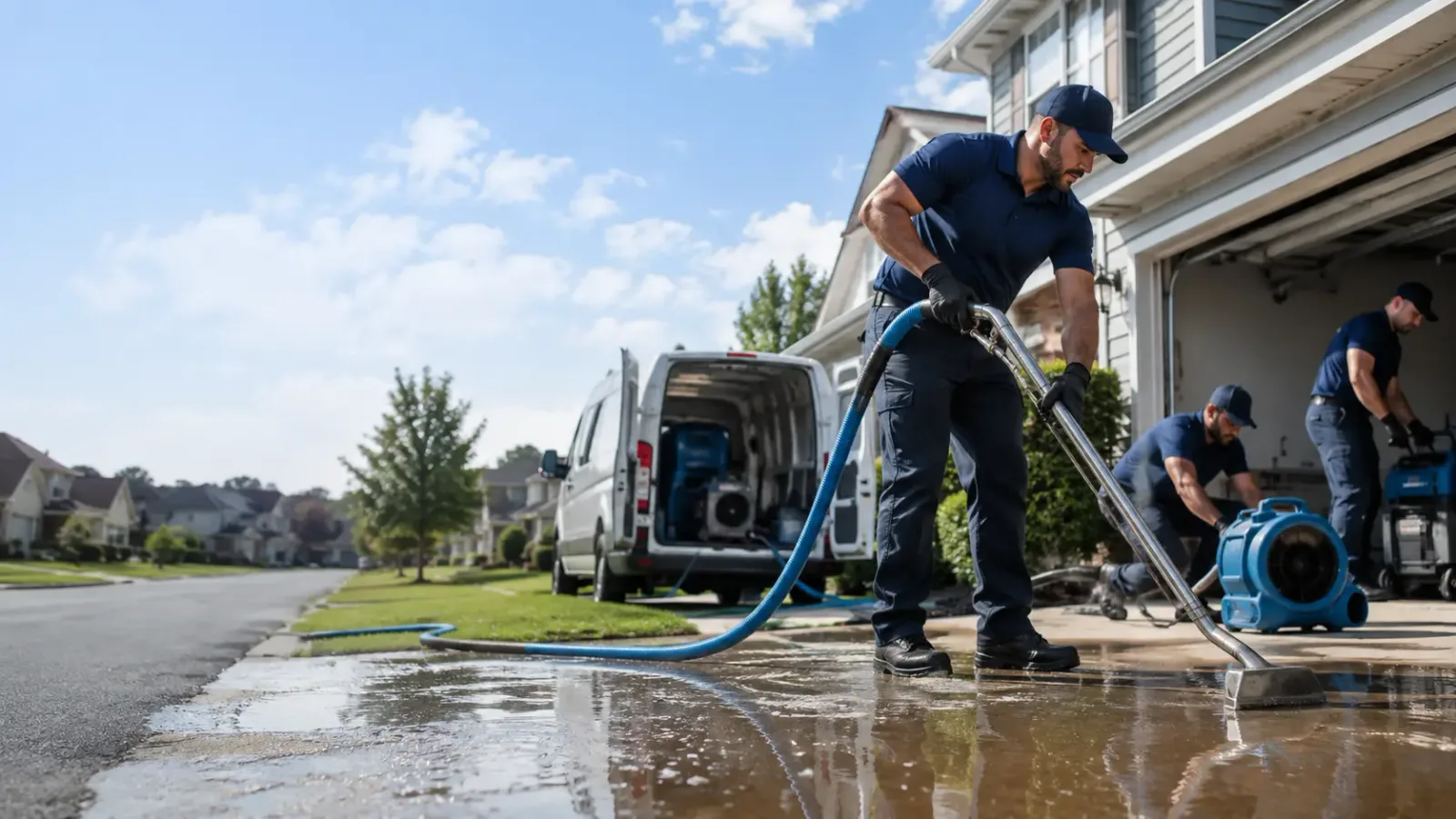 Flood Damage Restoration in Pinon Hills, CA